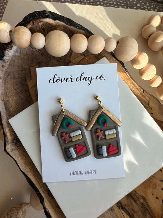 Christmas House Bookcase