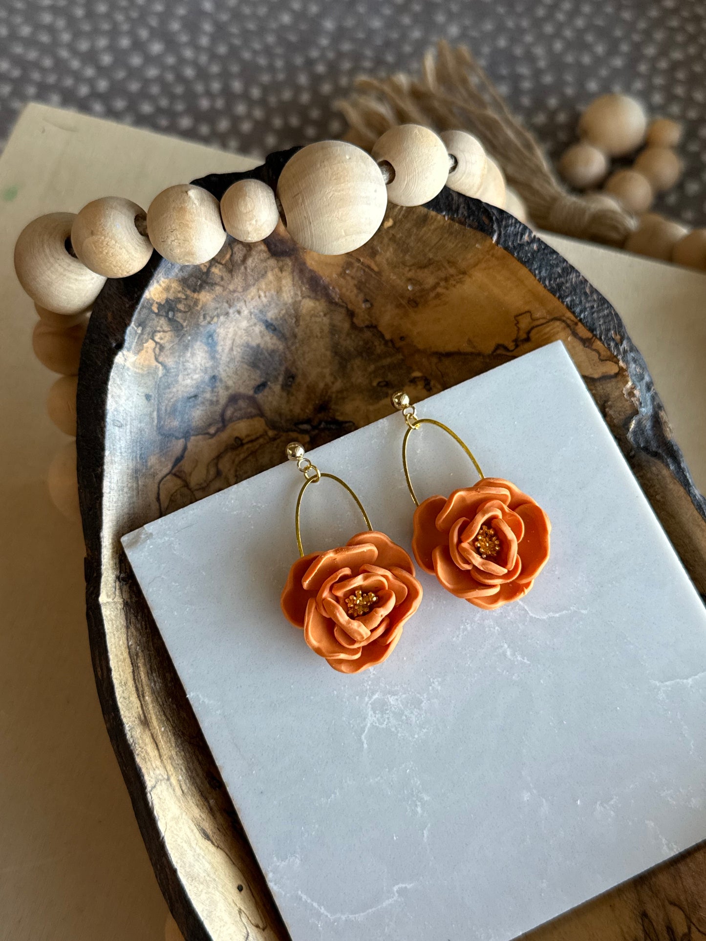 Orange Full Floral