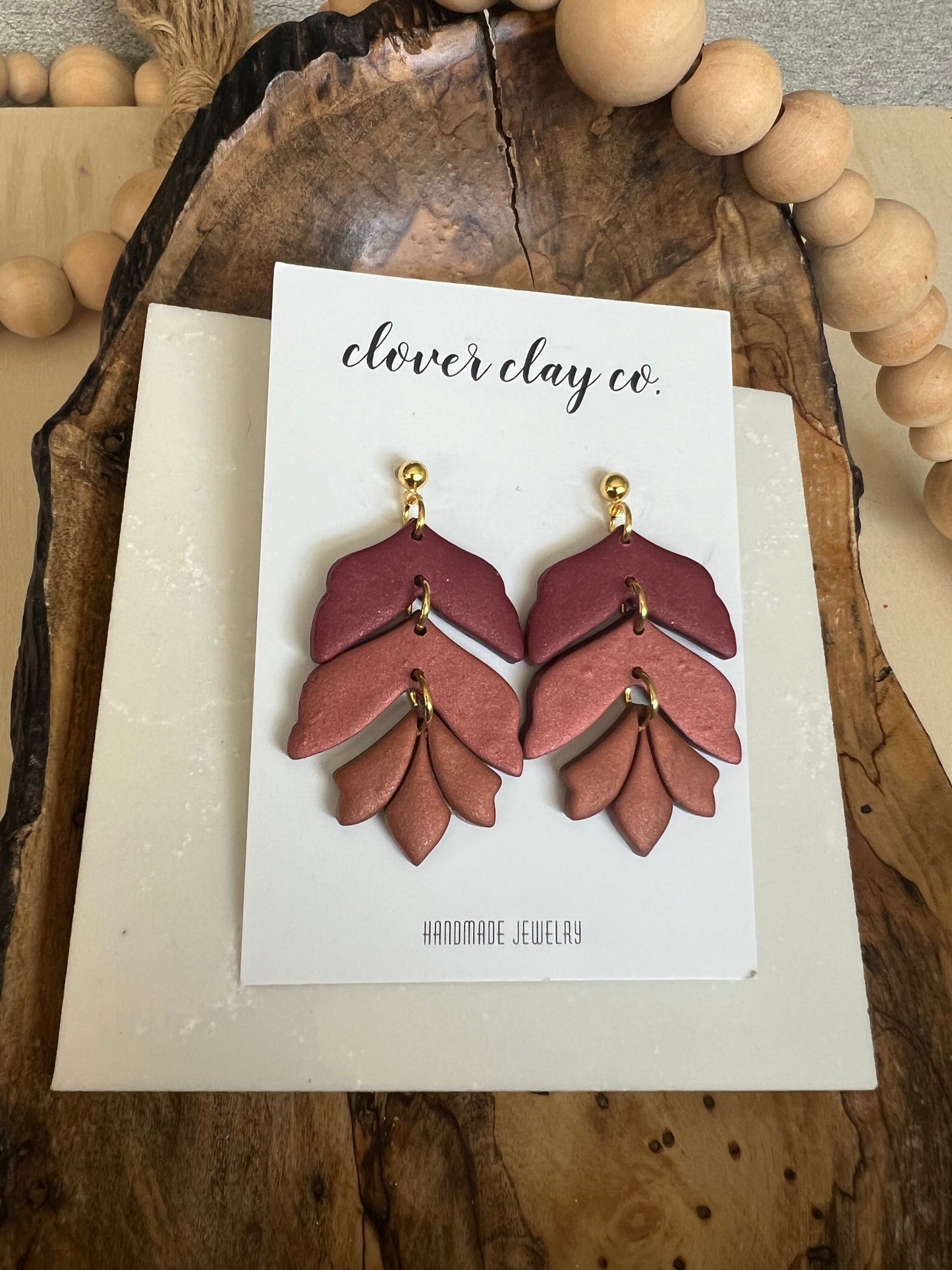 Bronze Ombre Leaf