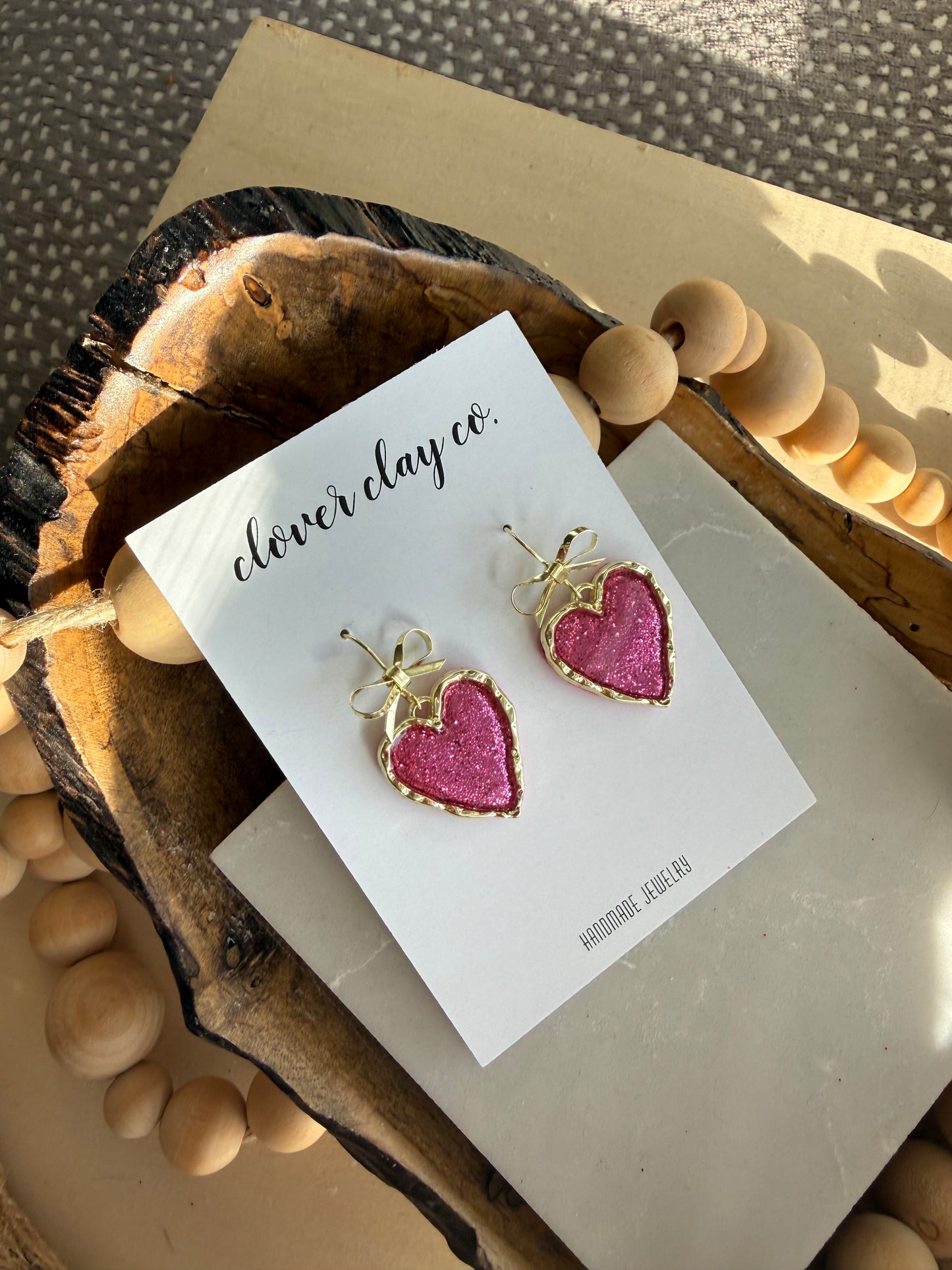 Chic Bow Heart