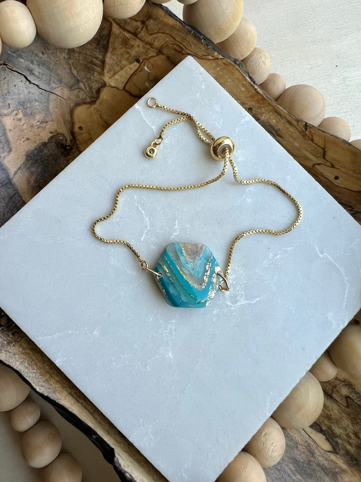 Teal Geode Collection