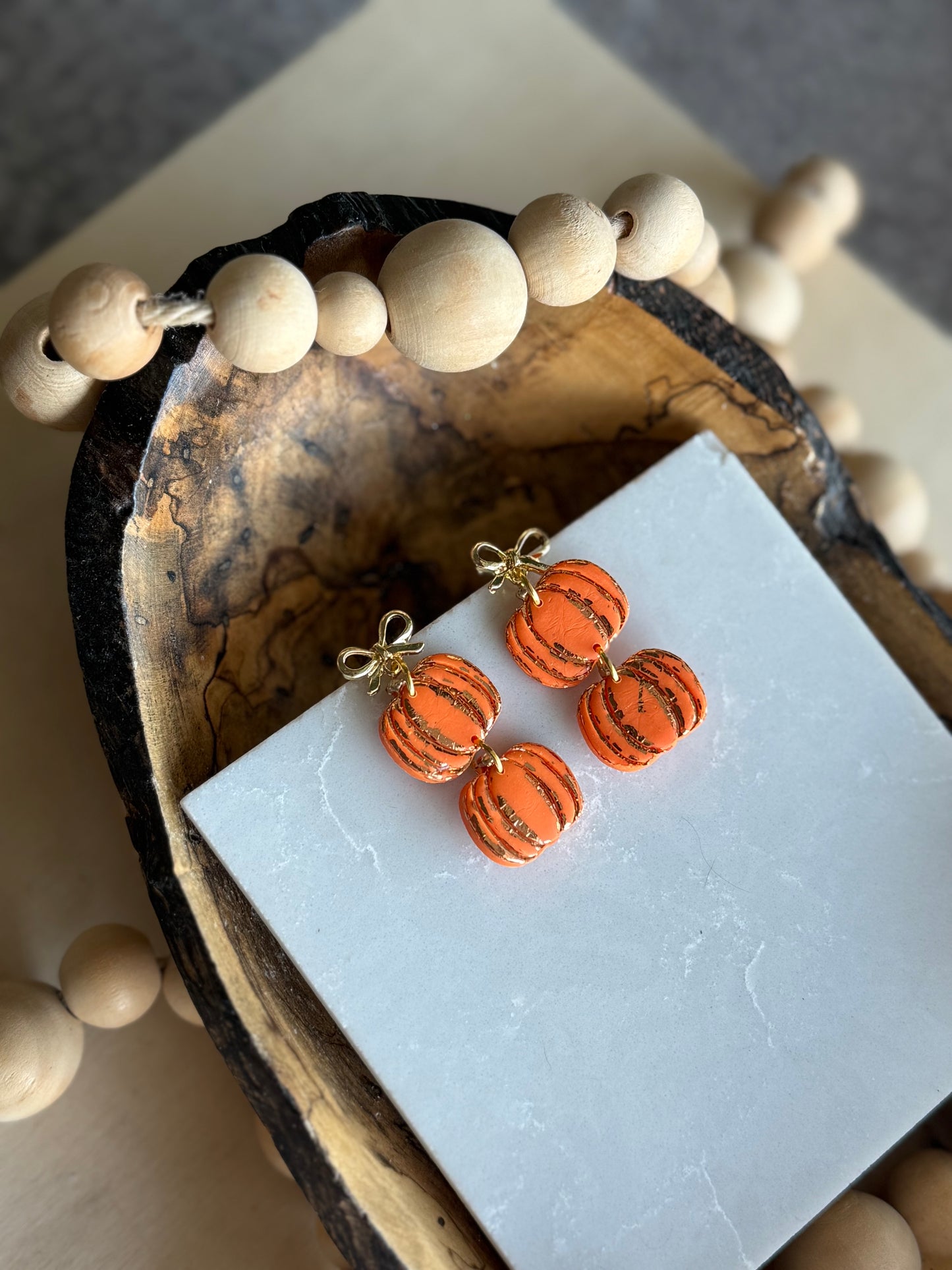 Mini Pumpkin Orange Stack