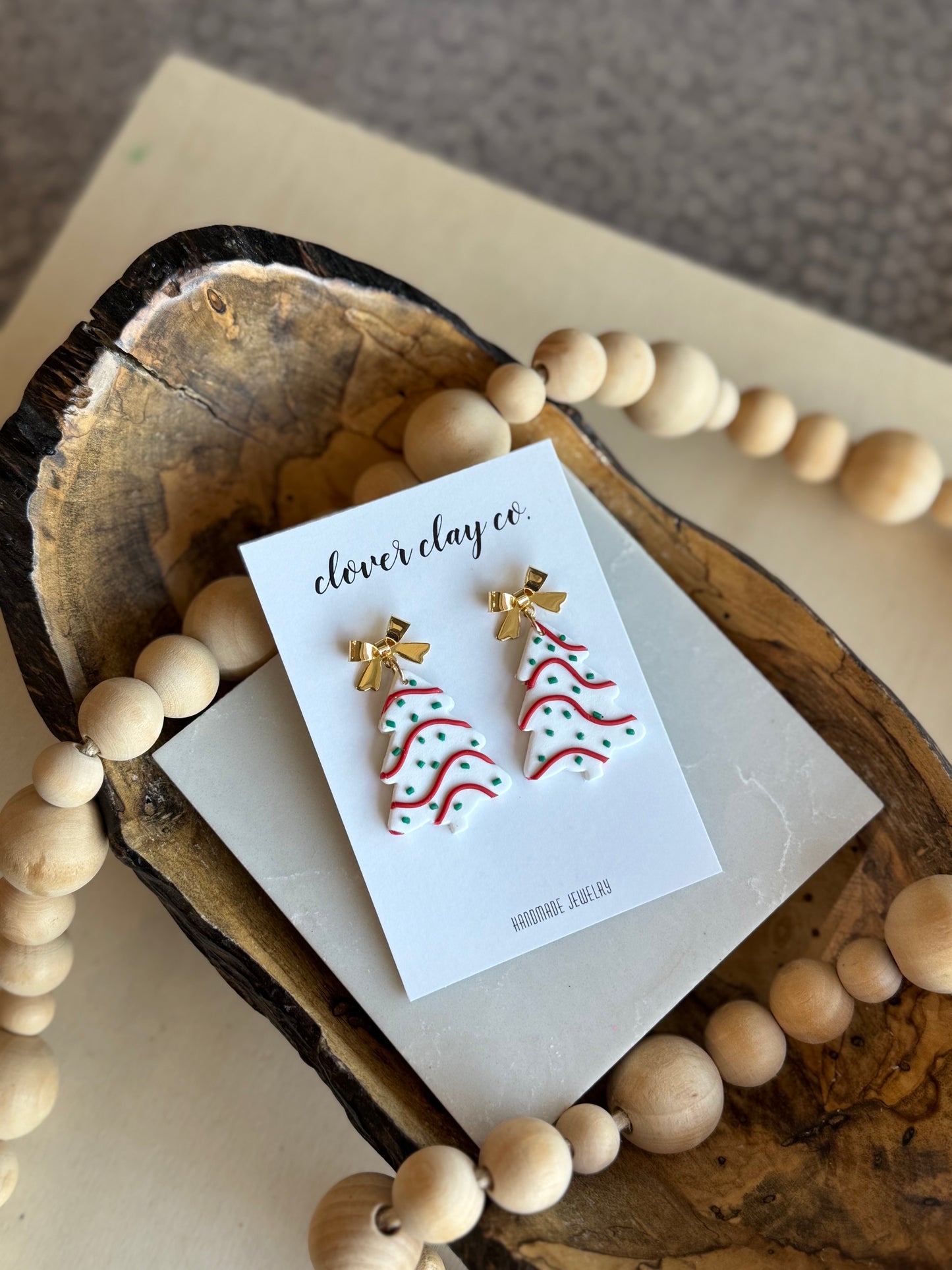 Christmas Cake Tree Dangle