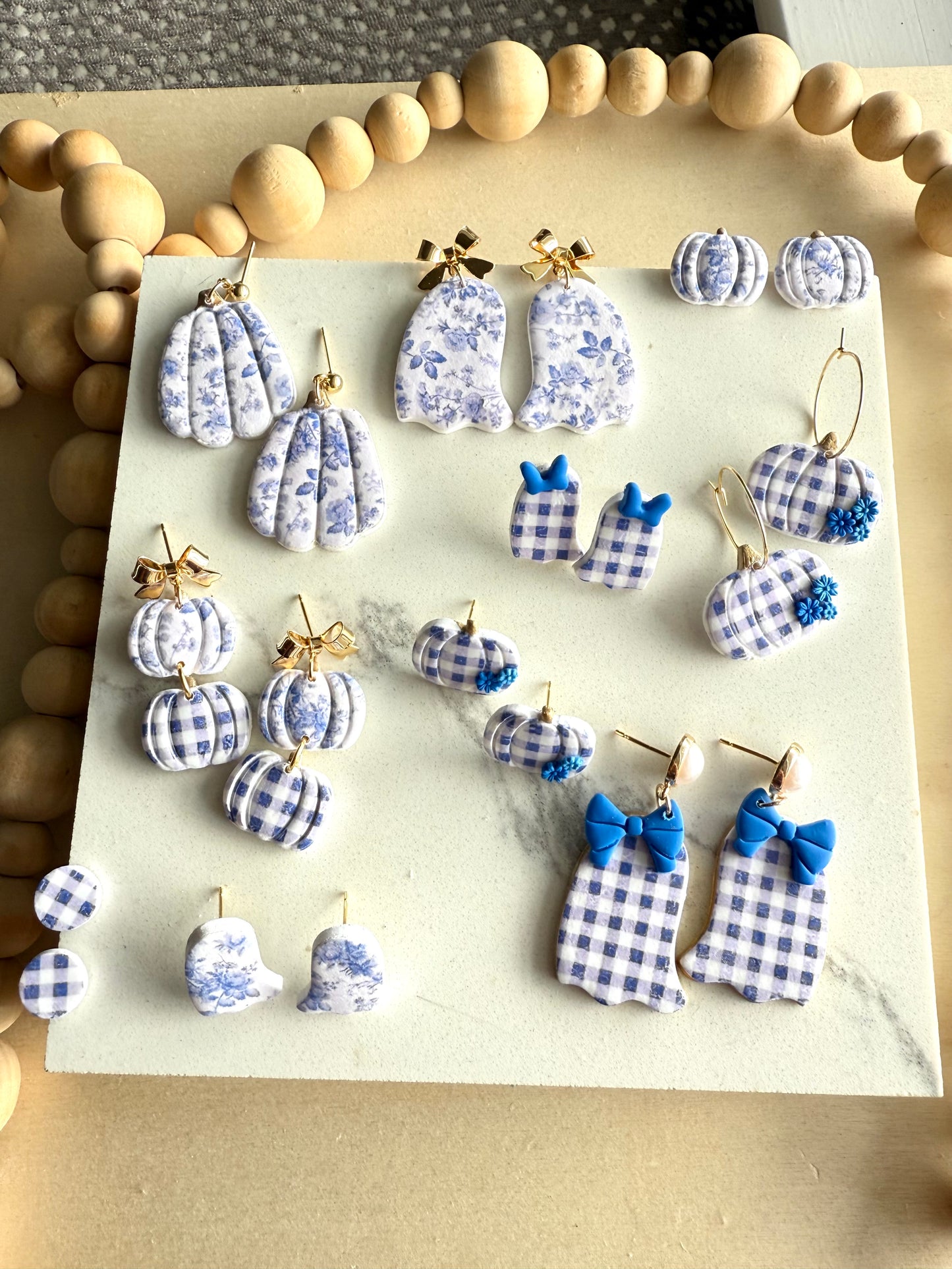 Floral Blue Fall
