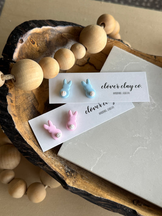 Bunny Tail Studs