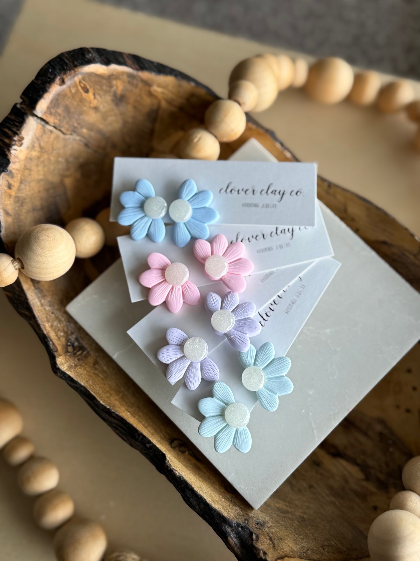 Spring Daisy Studs